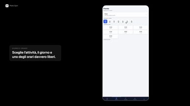 Anteprima video: un cliente prenota una seduta dal telefono